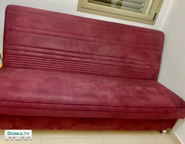 В связи с переездом  диван-кровать с ящиком для белья