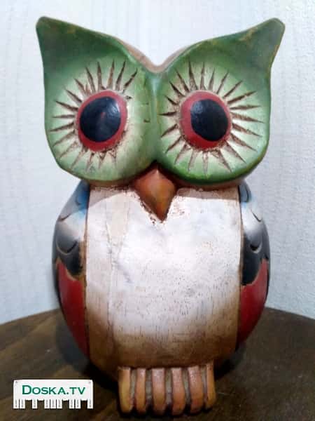 Ручная работа.дерево.высота 19см.