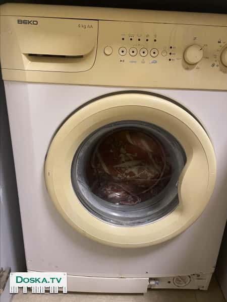 стиральная машина ВЕКО на 6 кг.В хорошем состоянии.Город Кармиэль.