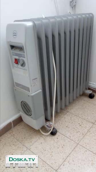 1.Масляный радиатор Laminox, Italy с феном 12 секций в хорошем