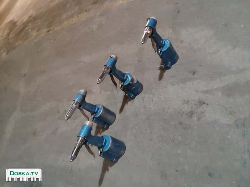 Пистолет для заклепок 4 шт 250 один