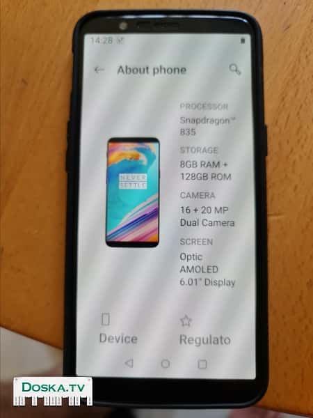 телефон  Оneplus a5010 8gb ram + 128gb