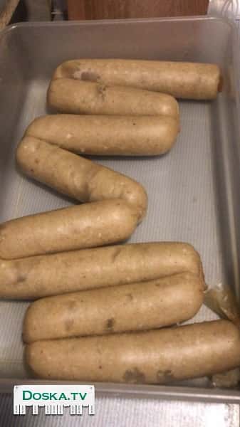 1.Оболочка колбасная коллагеновая калибр 41 мм после того, как вы