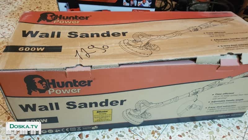 Шлифовальная машинка использовалась один раз