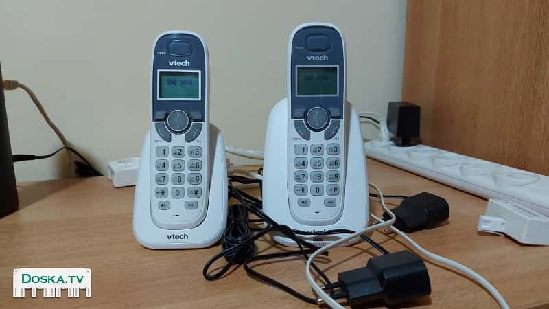 Продаю новый телефон Vtech цена 200 шек торг уместен.