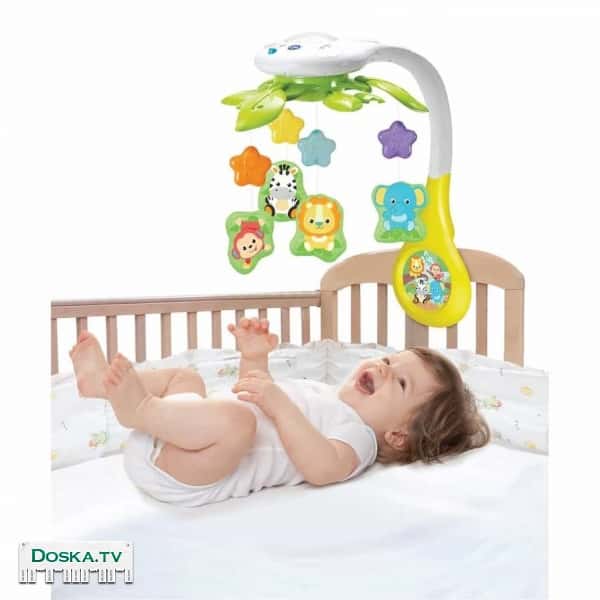 Мобиль с интерактивным светом от WinFun BALIBABY Мобиль от Win