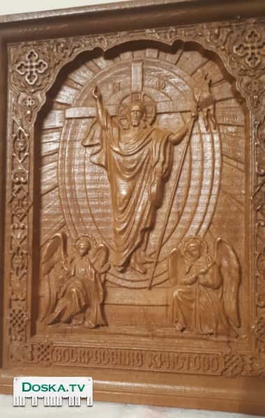 Вырезана из бука.рзмер150х200  мм