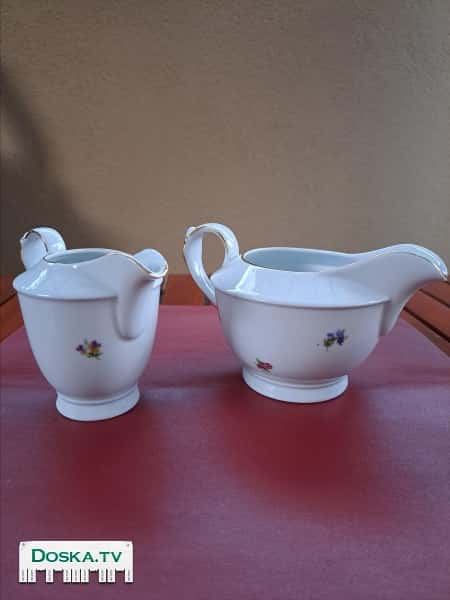 2 соусницы фарфор Германия. Как новые!