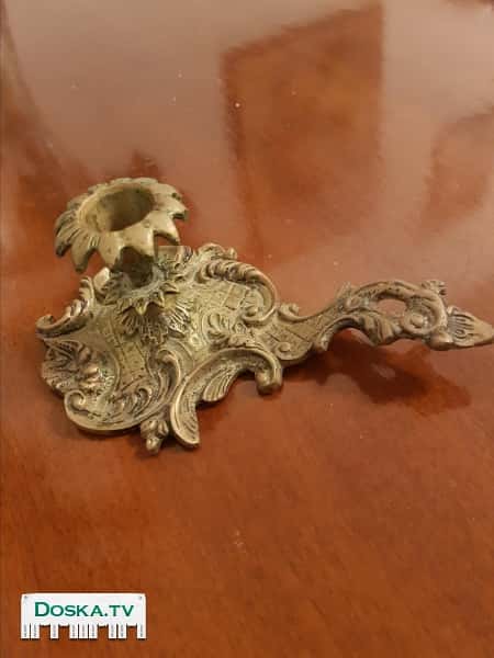 Подсвечник бронза антиквар