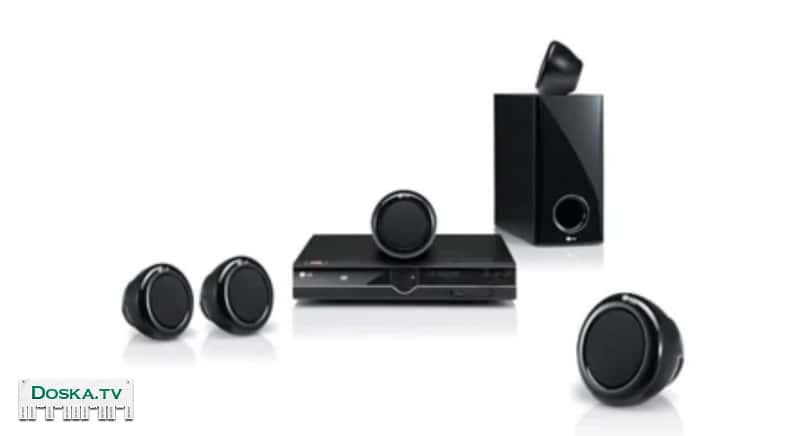 Домашний кинотеaтр LG- HT356SD 5.1, сабвуфер sh36sd-w, 5 колонок в