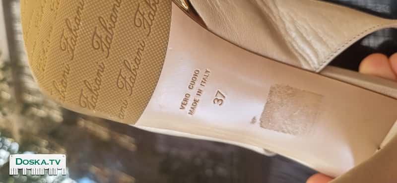 Оригинальная обувь из италии - размер 37