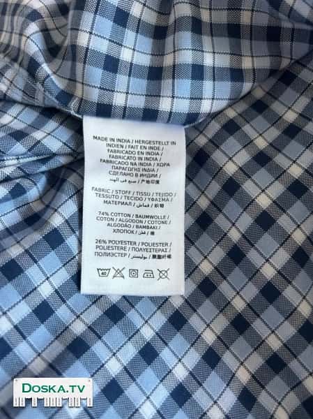 Рубашка мужская Gant новая размер 54-56