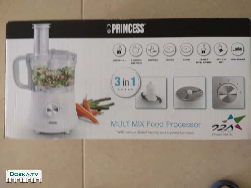 Фуд.процессор"Рrincess". Новый,в упаковке- 120ш.