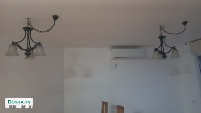две люстры по 3 рожка, патрон Е27 цена за пару