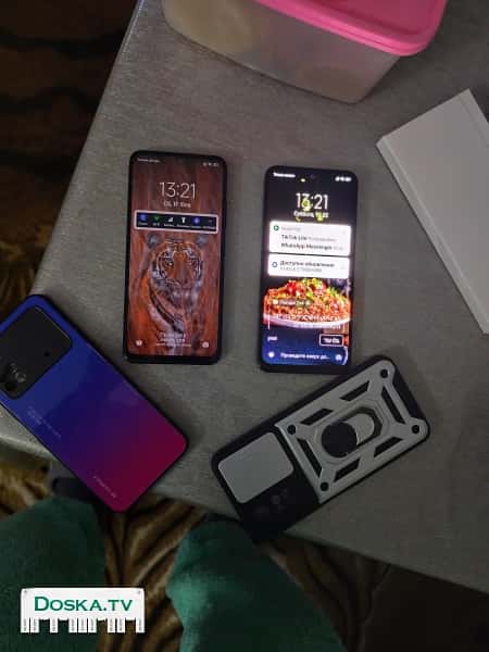 Два телефона поко м 4 про распечатаны в использавание небыли