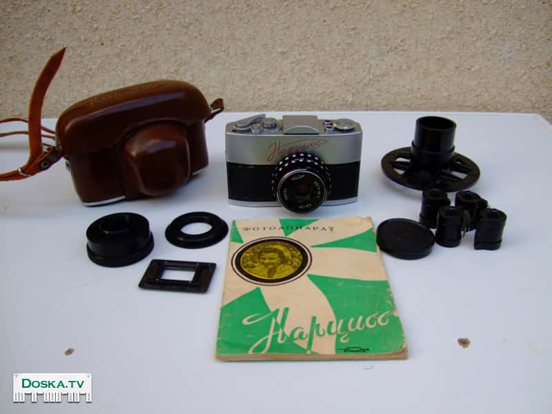 Шпионская 16 мм фотокамера Нарцисс в комплекте. Состояние рабочее. Для