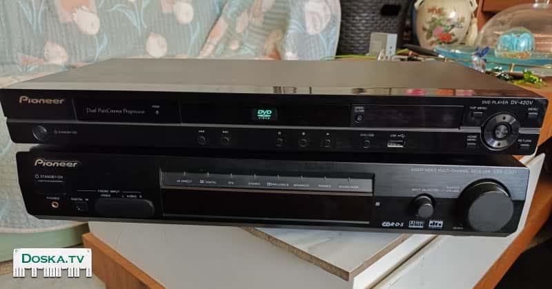 Ресивер 5 каналов по 50 в канал, тюнер FM/AM/RDS, серия