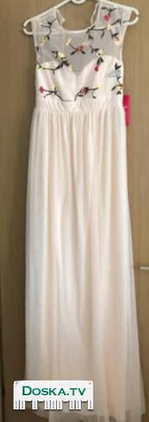 Новое с этикеткой свадебное платье. Размер S (36)