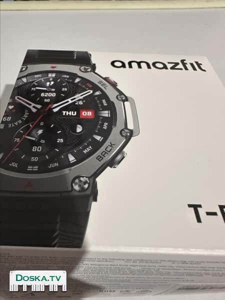 умные часы Amazfit T-Rex 3 Smart Watch  •	Время работы