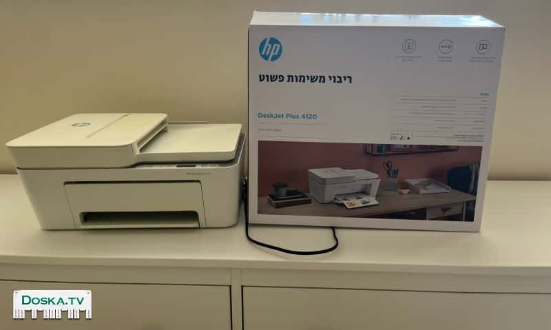 Принтер, сканер, ксерокс в одном устройстве HP DeskJet Plus 4120