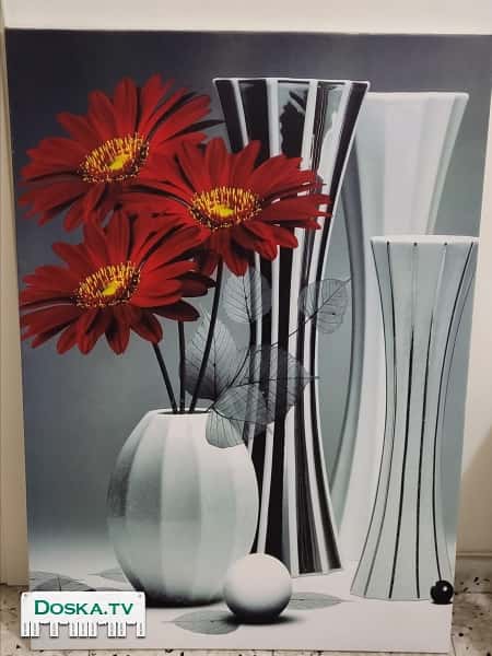 Красивая картина, размер 68Х98. Подходит для гостиной, спальни или прихожей.