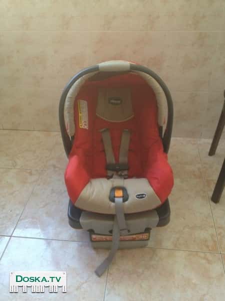 Получили в подарок на рождение ребёнка автокресло (цвет красный с