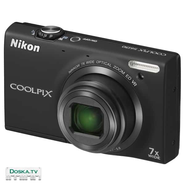 Добрый день! Продаю отличный новый фотоаппарат Nikon Coolpix s6150 черного