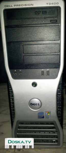 компьютер DELL квадро кор 4гига DDR2, отличный для работы и