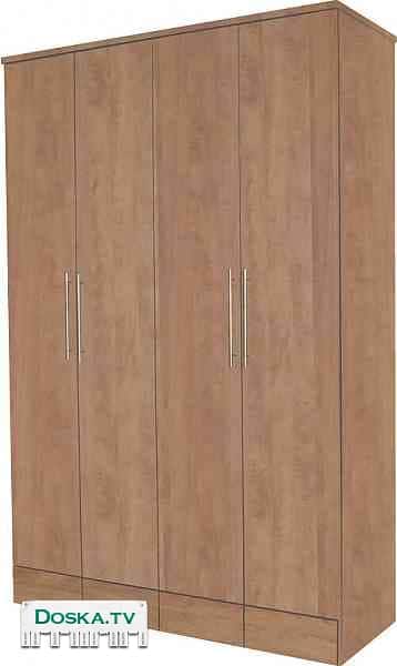 На гарантии. Шкаф разобран. Возможен торг. Новый. 4 двери +