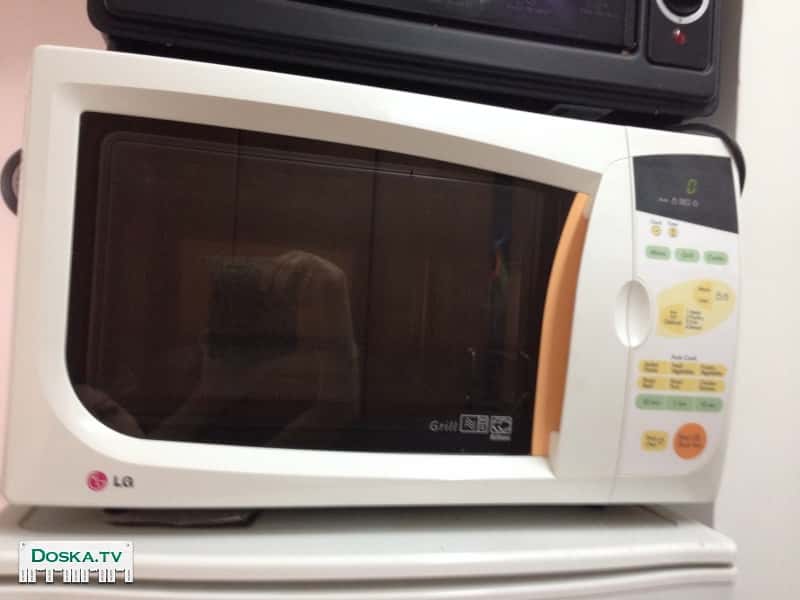 Микрогаль в котором можно и готовить, в хорошем состоянии.