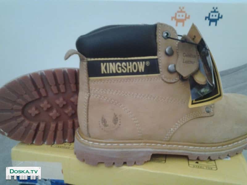 ботинки новые размер 43-44 кожа натуральная возможен торг