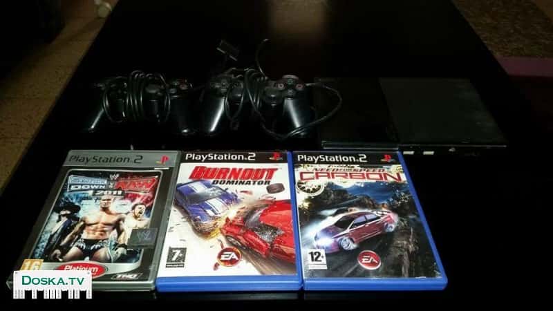 Playstation 2 с дисками