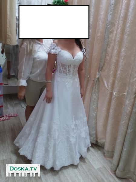 Сказочно красивое платье хочешь быть принцессой в день свадьбы оно