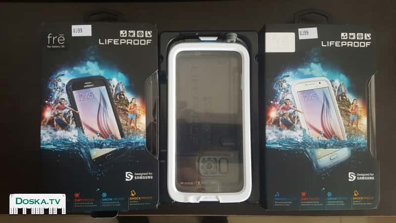 Водонепроницаемый чехол для Samsung 6. (цвета черный и белый)