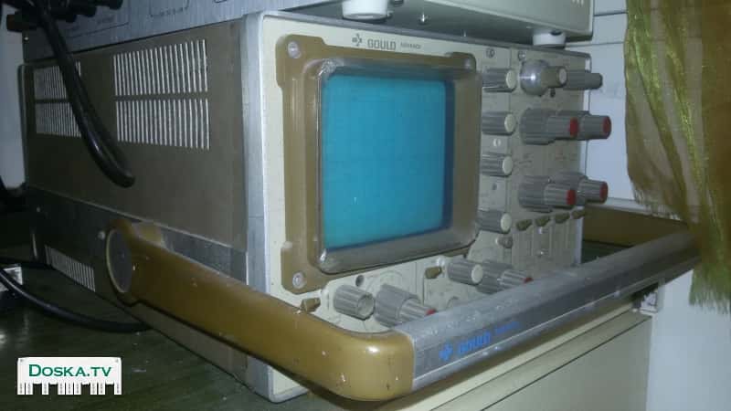 аналоговый осцилоскоп, 2-канальный, 50МГц цена 400 шек