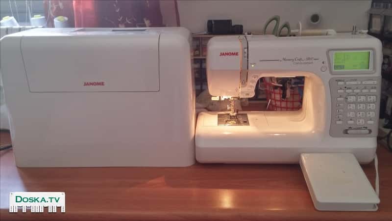 Швейная машинка Janome Memory Craft 5200. Цена 1800 шекелей.