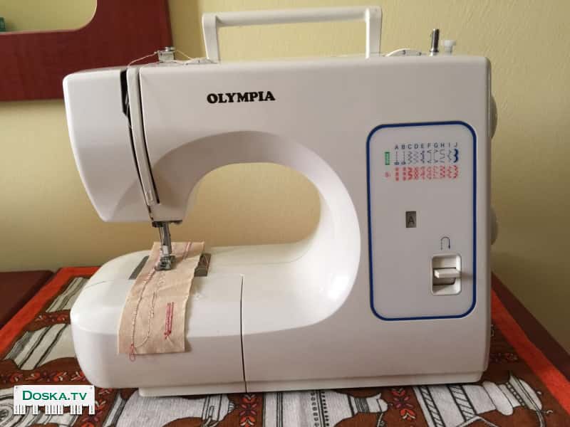 Новая швейная машина OLYMPIA.