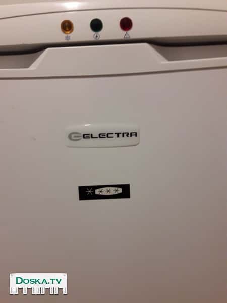 Морозильная камера в хорошем состояние.