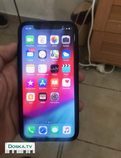 Iphone X 64gb, идеальное состояние, полный комплект, на гарантии до