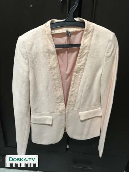 Пиджак Naf naf, нежно-персикового цвета, качество отличное ( оригинал), на