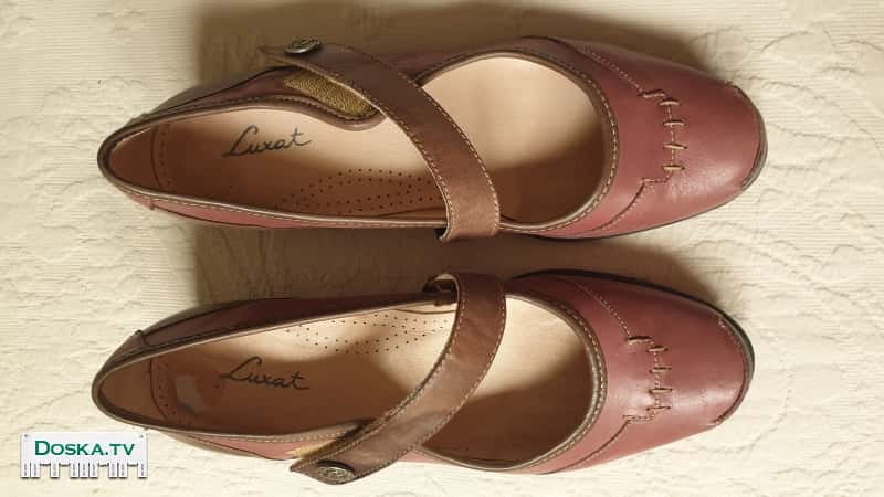 Элегантные и удобные кожаные розовые туфли от французского обувного бренда