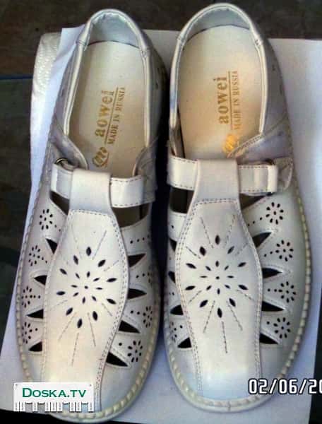 Новые женские туфли "КОМФОРТ" производство фирмы AOWEI.,made in Russia .41