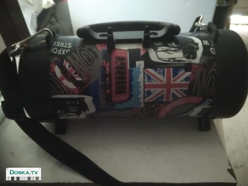 Колонка + блютуз наушники + блютуз наушники (маленькие)