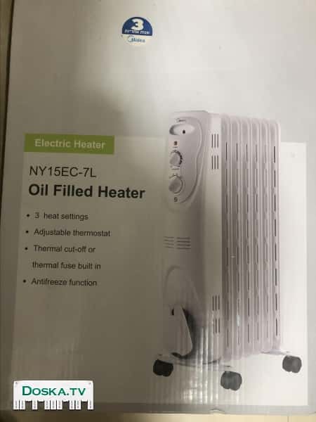 Обогреватель масляный,как новый