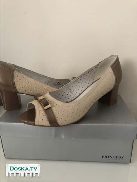 Туфли модельные,кожаные,новые размер 38-39