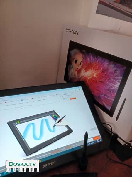 Графический дисплей XPPen Artist 22 (2 -го поколения) оснащен поразительно
