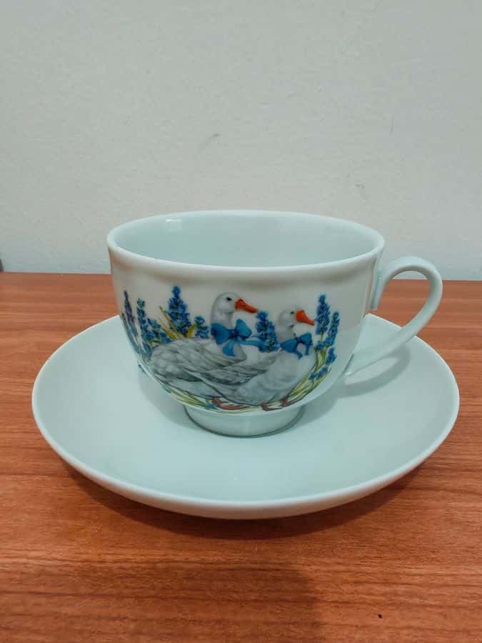 Чайная пара Дулево