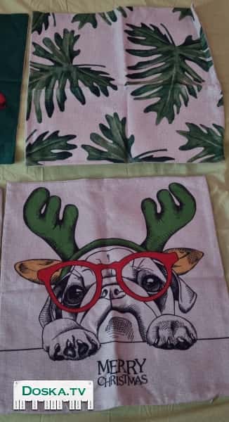 Декоративные наволочки 40×40 как новые. Все