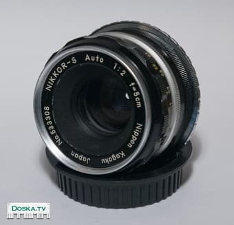 Nippon Kogaku Nikkor-S Auto 5cm f2 (9 blade)