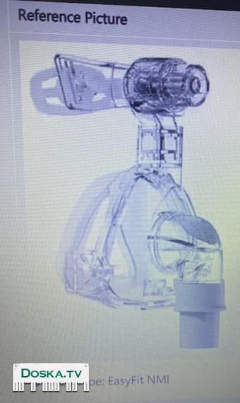 Налобная бесступенчатая ручка прекрасно подходит для приспособления маски к индивидуальному